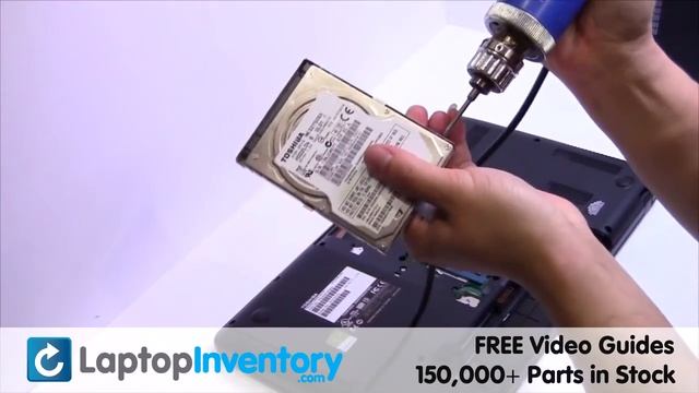 Toshiba Satellite L850 C850 HARD DRIVE Replacement Repair - SATA Laptop Install Guide, Replace смотреть онлайн