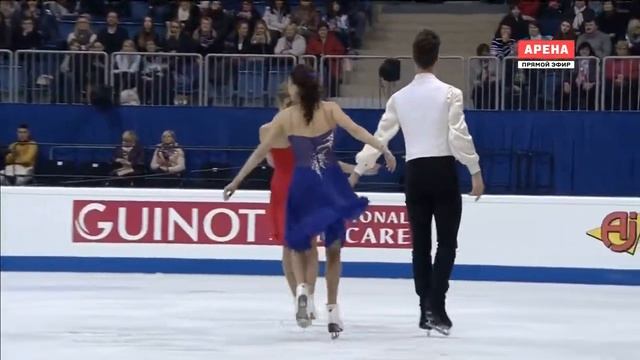 Фигурное катание. Чемпионат Европы 2016. Танцы на льду. Короткий танец (5-я и 6-я разминки) смотреть онлайн