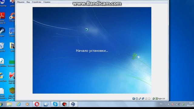 №1 Как установить Win 7 на VirtualBox. смотреть онлайн