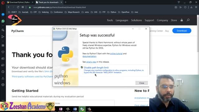 Install python in windows 11 | install python with pycharm | Python Tutorial | Python for beginner смотреть онлайн