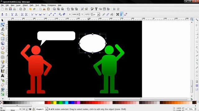 Speech Bubbles - Inkscape Tutorial смотреть онлайн