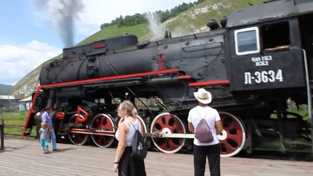 Паровоз на Байкале