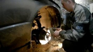 Замена передних тормозных дисков БМВ Е34