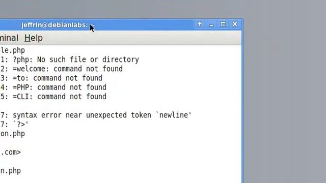 PHP file execution смотреть онлайн