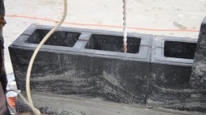 Наборные модульные блоки для столба и забора