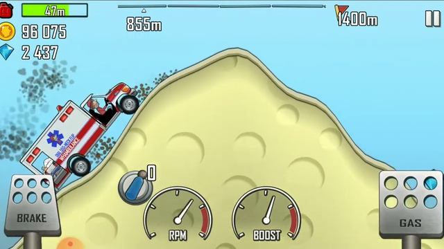 AMBULANCE HILL CLIMB RACING GAME LEVEL IN DESERT смотреть онлайн
