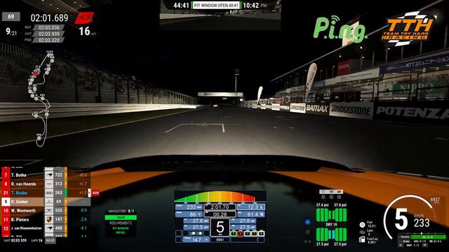 Douw Gerber | Raceface.Pro GT3 League ProAm | S8R5 - Suzuka смотреть онлайн