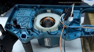 Makita UC3520A искрят щётки \ Как поменять ротор \ Ремонт инструмента \ Цепная пила Макита