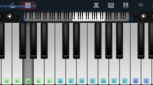 ,, Юность в сапогах" из т/с,, Солдаты" Perfect Piano на пианино одним пальцем