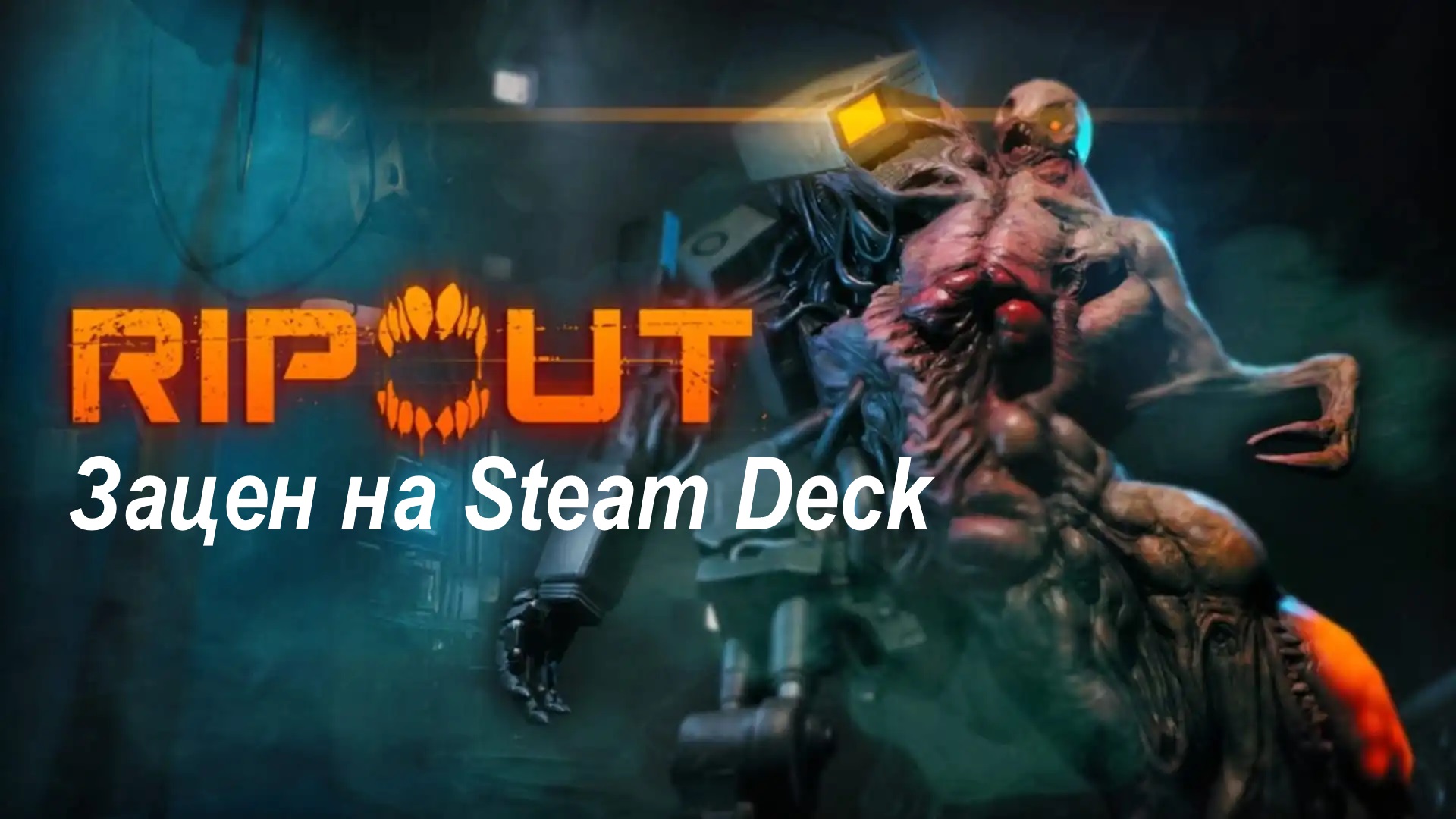 RIPOUT запуск на Steam Deck |Запуск и зацен | Первый взгляд