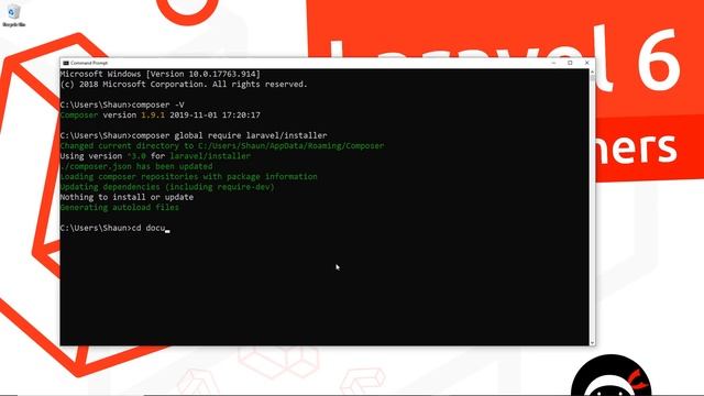 Laravel 6 Tutorial for Beginners #2 - Installing Laravel смотреть онлайн