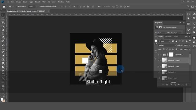[Effects]Дизайн поста в темных тонах. Пошаговый урок | Post Design In Dark Colors.Photoshop Tutoria