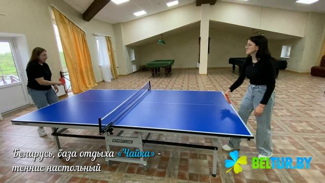 База отдыха Чайка - теннис настольный, Отдых в Беларуси смотреть онлайн