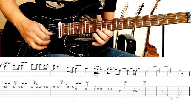 WHEN THE CHILDREN CRY - White Lion: SOLO guitar cover + TAB смотреть онлайн