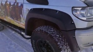 Установка расширителей арок УАЗ Патриот /FENDERS/УАЗ Патриот 33" колёса