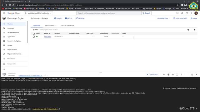Kubernetes Engine with Google Cloud ( Hands-On Practice ) بالعربي смотреть онлайн
