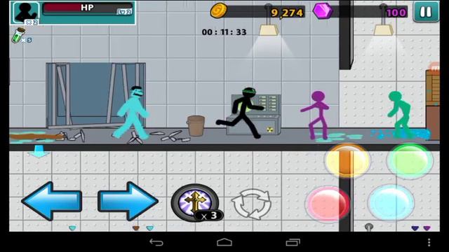 Прохождение 5 уровня в Anger of stick 5 смотреть онлайн