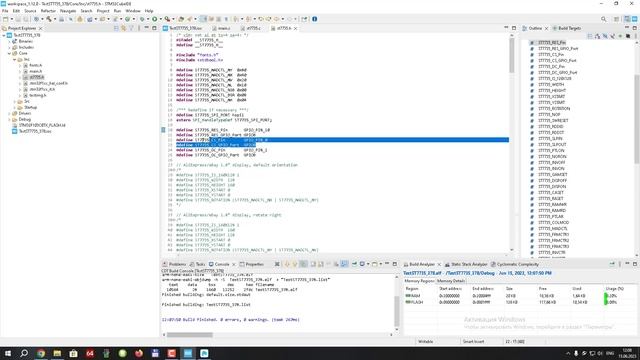Подключаем дисплей ST7735 к STM32 смотреть онлайн