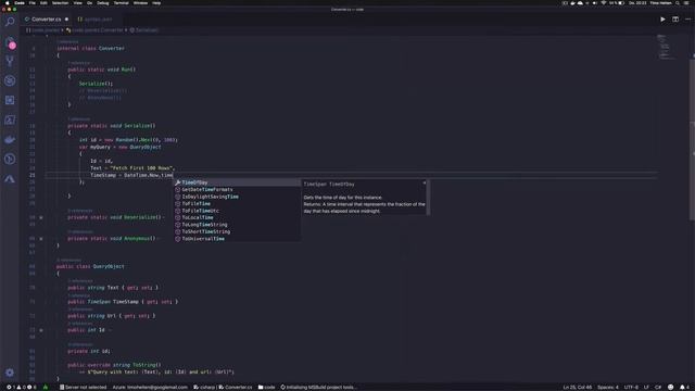 Serialisierung von Objekten mit JSON.NET смотреть онлайн