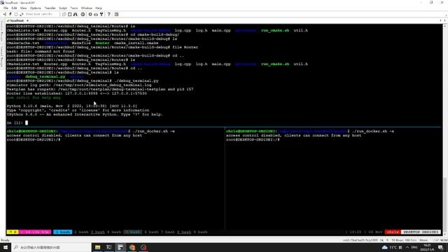 Test with debug terminal in docker смотреть онлайн