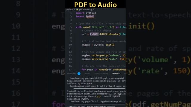 Text to Speech in Python #chatgpt #ai #python смотреть онлайн