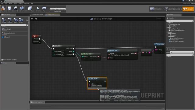 Blueprint Essentials: For Loops | 09 | v4.2 Tutorial Series | Unreal Engine смотреть онлайн
