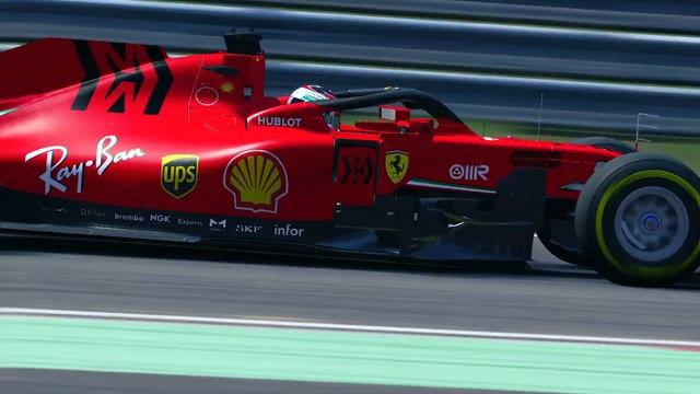 Ferrari F1 2020 vs Ferrari P80/C at Spa смотреть онлайн