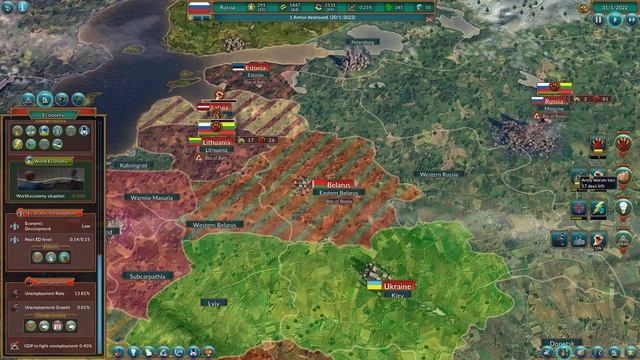 Realpolitiks - PART #2 - Political Strategy Simulation Game смотреть онлайн