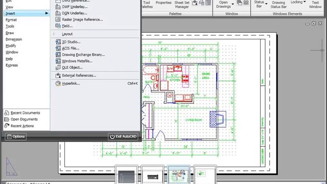 AutoCAD Tutorial - Working with Layouts - Part 1 смотреть онлайн