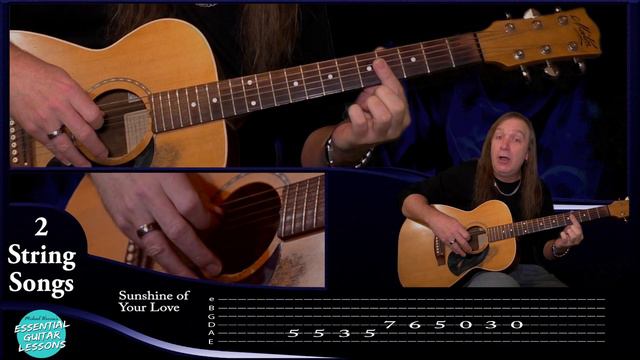 10 2 String Guitar Songs Part 3 Beginners Guitar Songs Easy songs to play on guitar смотреть онлайн