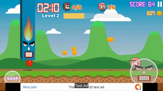 Angry Cube Sticks - Unity Android Game Template смотреть онлайн