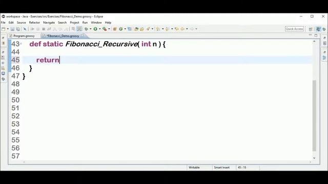 fibonacci in groovy смотреть онлайн