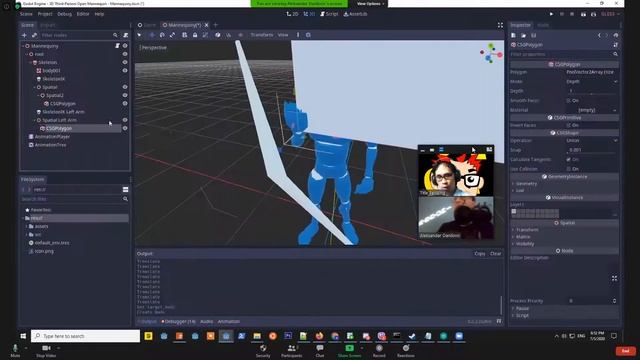 GDQuest Mannequin: Skeletal Inverse Kinematics in Godot: Devlog смотреть онлайн