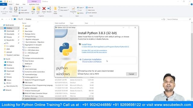 Download & Instalation of Python on Windows | Python for Beginners смотреть онлайн