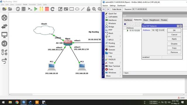 Rip routing configuration on mikrotik смотреть онлайн