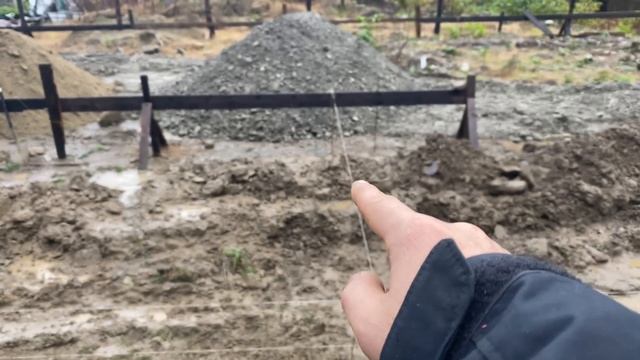 Сруб Кело. Разметка осей фундамента. Разметка канализации смотреть онлайн