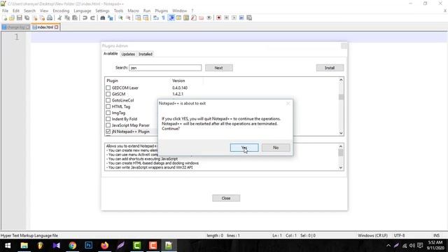 Doctype HTML5 Notepad++ Shortcuts смотреть онлайн