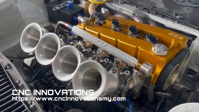 TOYOTA 4age 20V Billet CNC parts ? смотреть онлайн