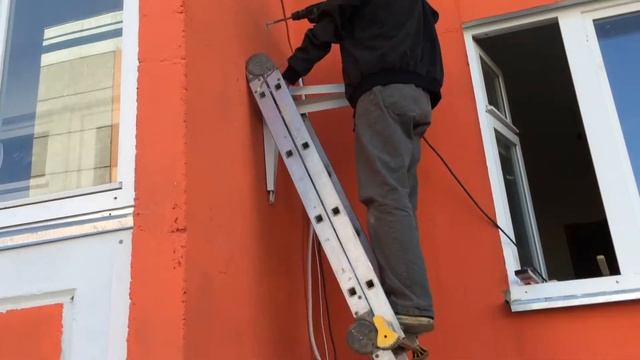 Установка кондиционера (КлимаТехник Орел) смотреть онлайн