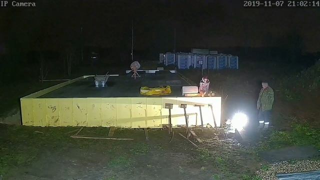 Часть 3. Постройка дома из газоблоков. Цоколь из блоков ФБС своими руками. Дом с нуля. смотреть онлайн