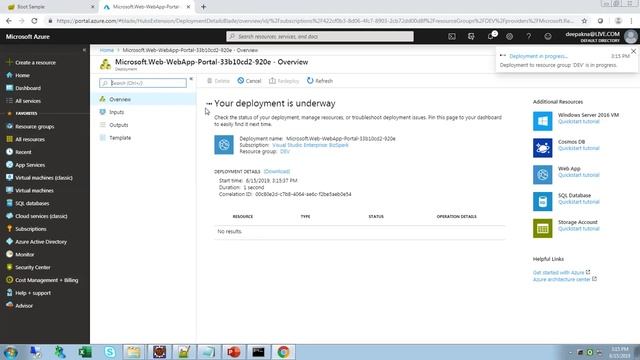 Deploy spring boot web application in Azure as App Service смотреть онлайн