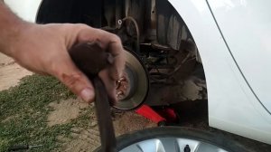 замена задних колодок опель астра j ,одной левой !