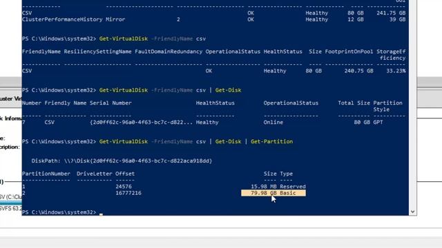 Увеличение томов Storage Spaces Direct в Windows Server 2019 смотреть онлайн