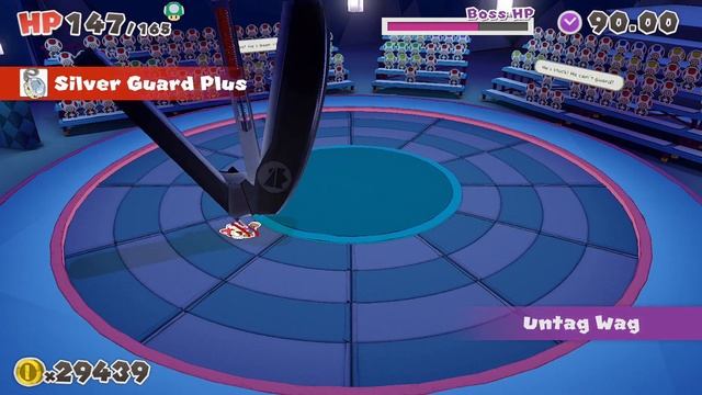 Stapler Boss Paper Mario: The Origami King Chapter 6 смотреть онлайн