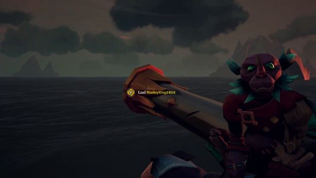 Monkey gets yeeted by a cannon in sea of thieves смотреть онлайн