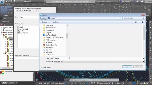 AutoCAD Civil 3D Feature Line Report Tip and Trick смотреть онлайн