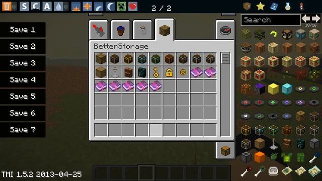 Обзоры модов minecraft #1 (Много, очень много сундуков!) (BetterStorage) смотреть онлайн