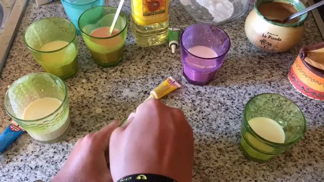 DIY-как приготовить разноцветные блины