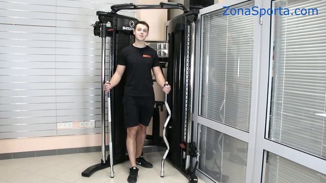 Обзор полупрофессионального силового тренажера двойной блок Inspire FT1 смотреть онлайн