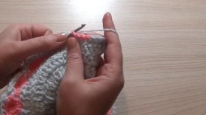 Пасхальная курочка - салфетка (крючком)